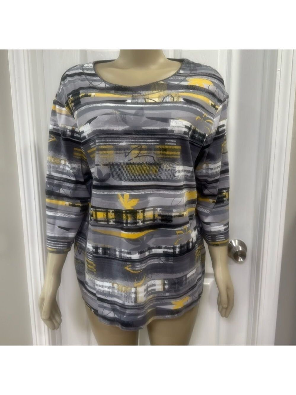 RABE MULTI PATTERNED TOP